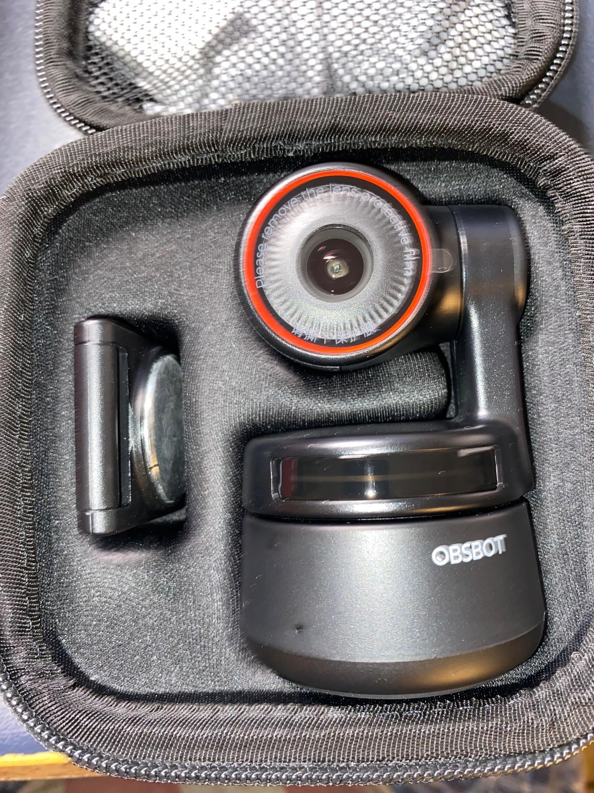 OBSBOT Tail Air NDI Streaming Camera 4K, AI Tracking PTZ Camera with Intelligent APP, Gesture Control, HDMI/USB-C/Wireless Webcam, Video Camera Live Stream for YouTube, Church, Worship, Creator, etc. - Customer Photo 1