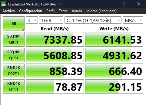 Crucial T500 1TB PCIe Gen4 NVMe Gaming PS5 SSD with Heatsink, Up to 7,300MB/s, TLC NAND, PlayStation 5 Compatible, Laptop, & Desktop (PC), Solid State Drive, Includes 1Mo Adobe CC - Customer Photo 1