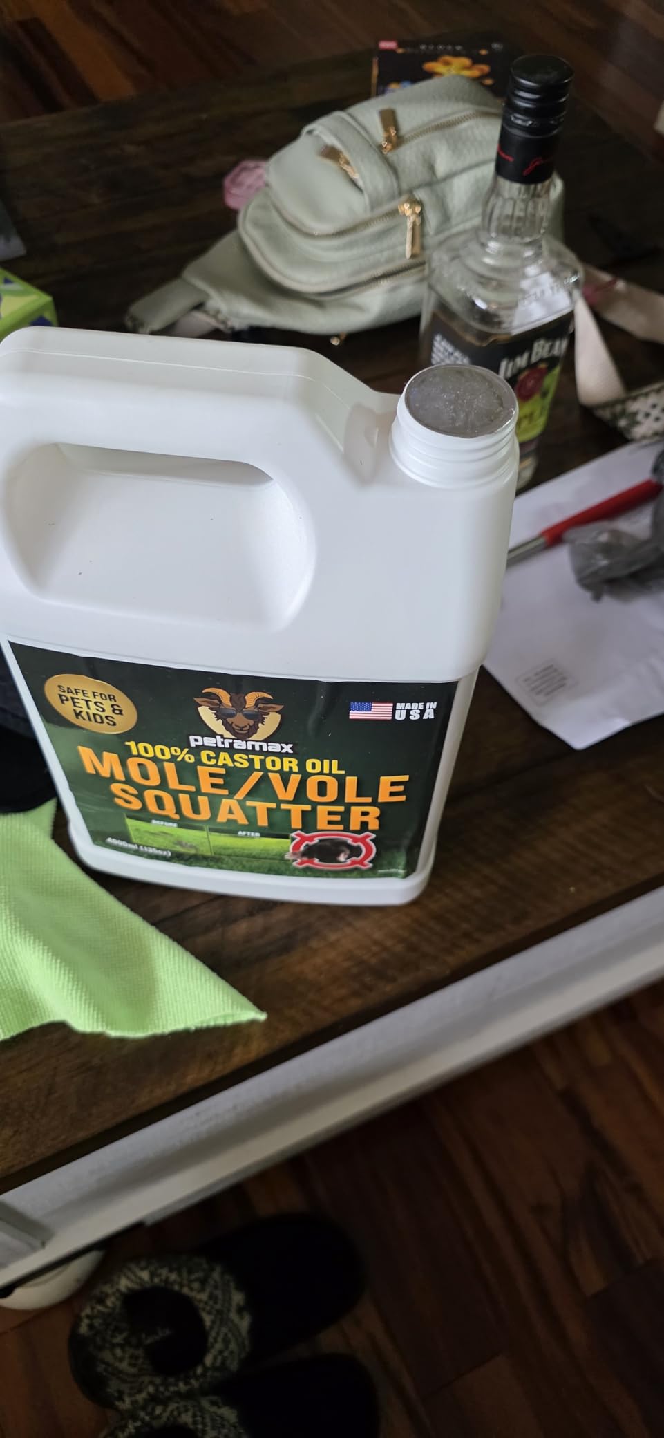 PetraMax Castor Oil Mole Repellent - Customer Photo 3