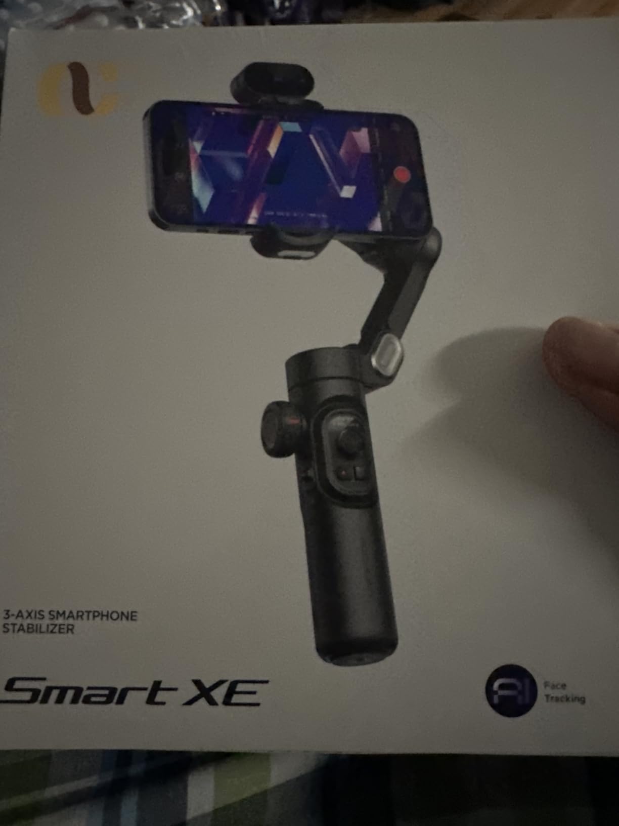 AOCHUAN Gimbal Stabilizer for iPhone Gimbal, Smartphone w/Focus Wheel Face/Object Tracking for iPhone 16 15 Pro Max/Android Foldable 3-Axis Handheld Phone Stabilizer for Video Recording -Smart XE - Customer Photo 4