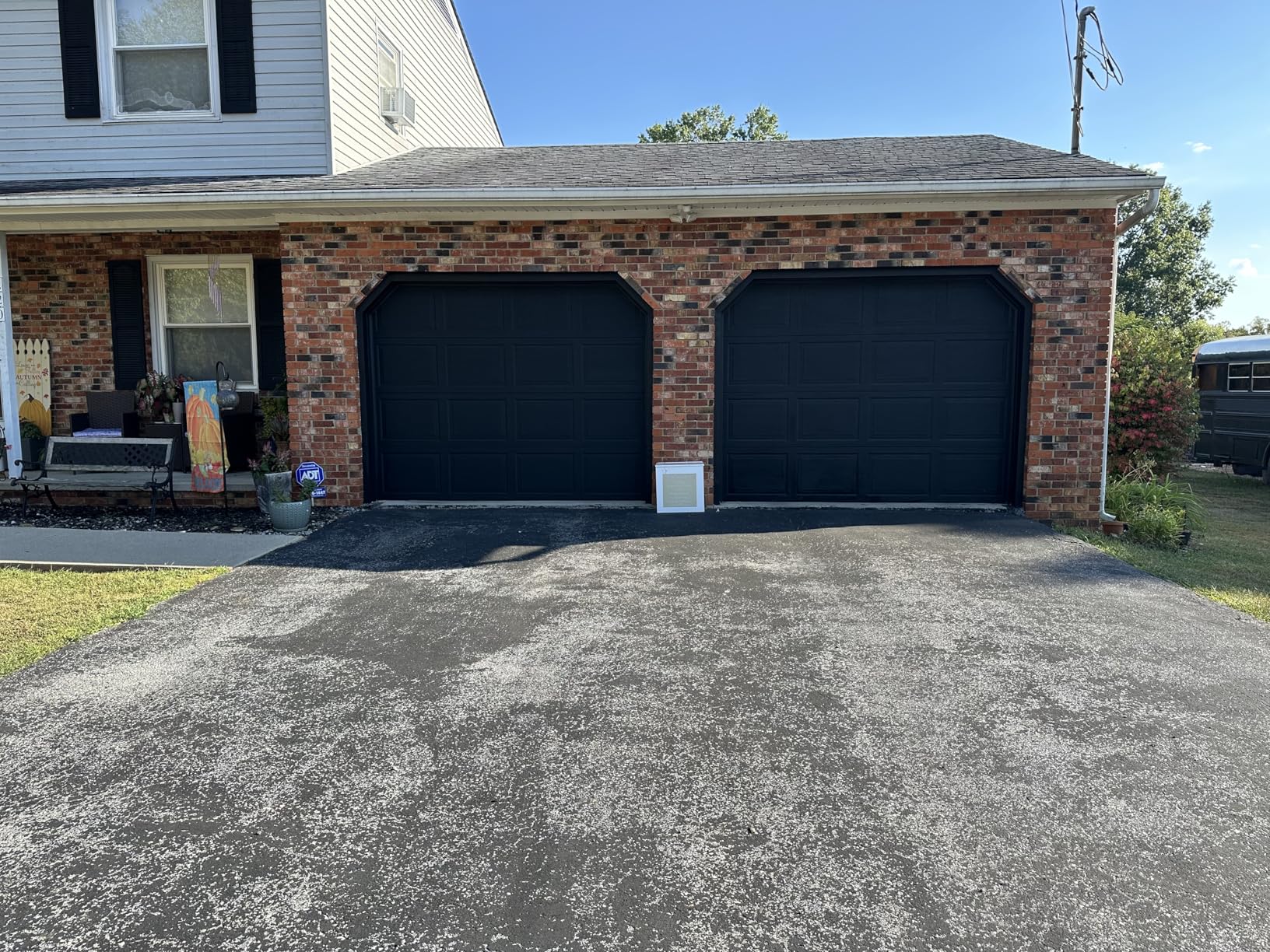 EVOLVE Barn & Fence Paint, Flat (Black), 1 Gallon – Durable Scratch-Resistant Wood Coating for Outbuildings & Fences, Fast-Dry Water-Based Formula - Customer Photo 1