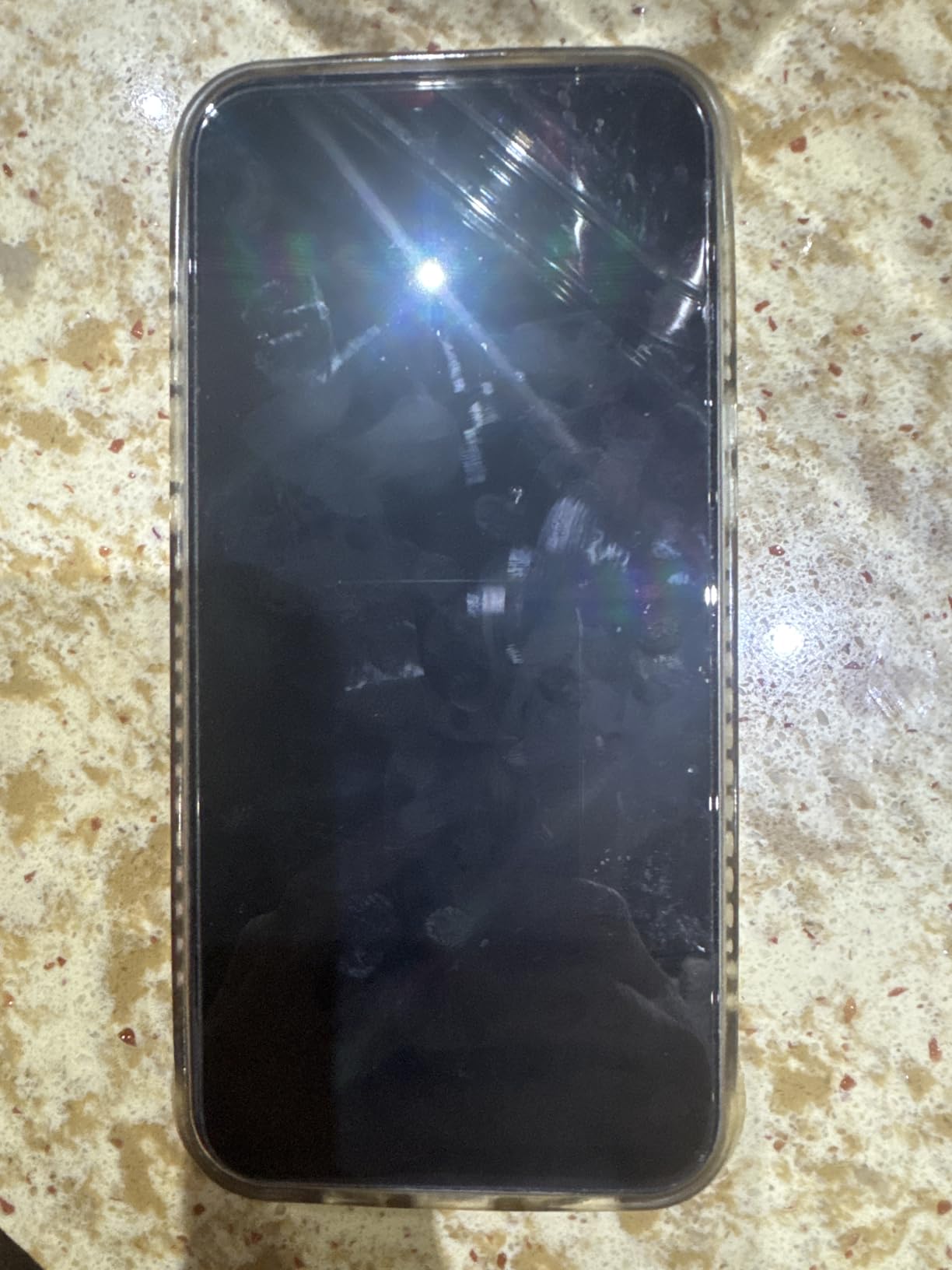 JETech Screen Protector for iPhone 15 6.1-Inch, Bubble Free, Tempered Glass Film with Easy Installation Tool, Case-Friendly, HD Clear, 2-Pack - Customer Photo 2