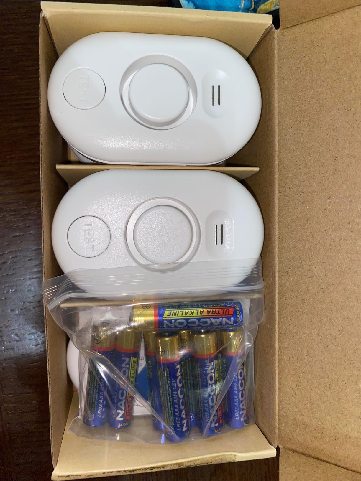 5 Pack Water Leak Detectors for Home, 100dB Water Sensor Alarm for Basement,Flood Leakage Detection Devices for Pipe/Drain/Sink/Faucet Drip Alert,Floor Flooding in Bathroom/Kitchen/Toilet/Laundry Room - Customer Photo 2