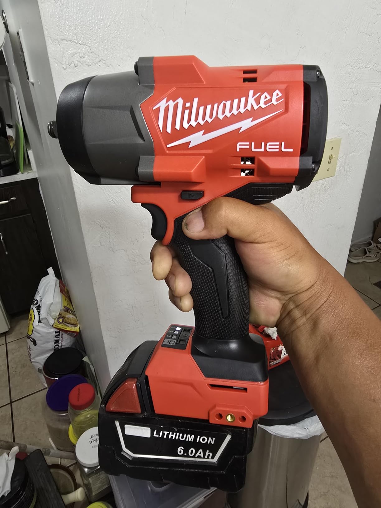 Milwaukee Electric - M18 Fuel 1/2 HIGH Torque Impact Wrench W/FRICTI - Customer Photo 2