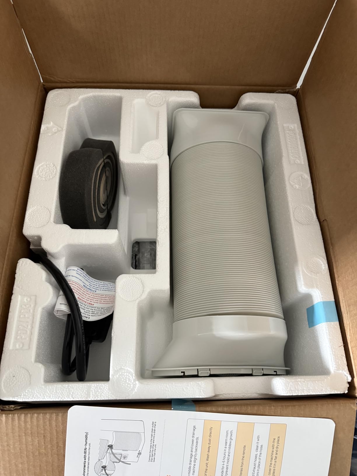 Humhold 14000 BTU Portable Air Conditioners with Remote Control, 3-in-1 Free Standing Cooling AC Unit with Fan & Dehumidifier, Cools Room up to 700 sq.ft, Smart/Sleep Mode,3 Speed,Auto Swing,24H Timer - Customer Photo 2