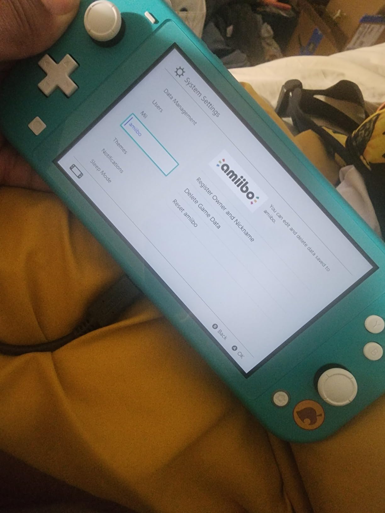 Nintendo Switch Lite (Timmy & Tommy's Aloha Edition) Animal Crossing: New Horizons Bundle - Customer Photo 2