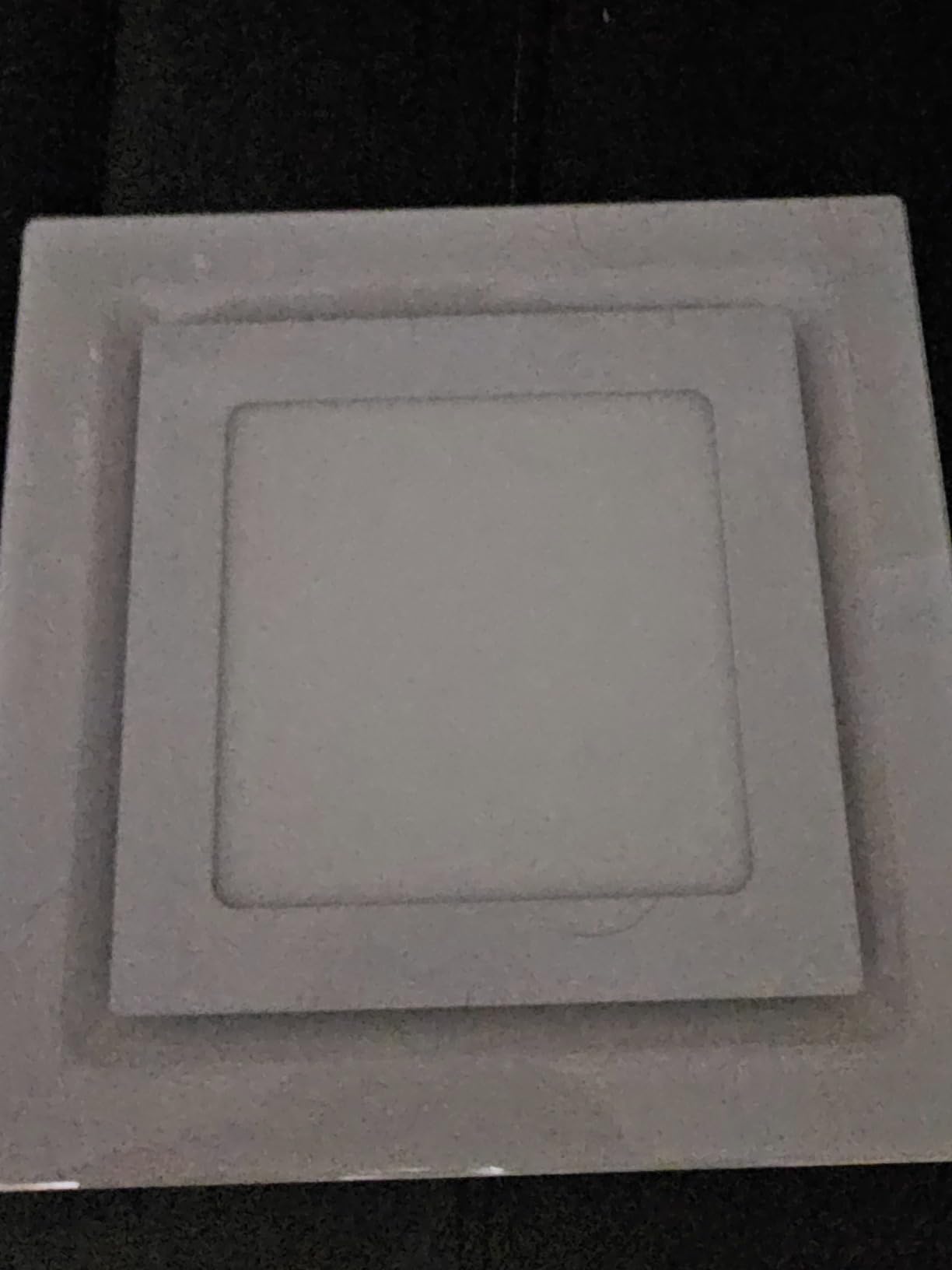 FEITON Bathroom Exhaust Fan with Light, Ceiling Mount, 110 CFM 1.0 Sones 4 Inch Duct, Quiet Square Bath Fan Light Combo, Shower Exhaust Fan with Light - Customer Photo 2