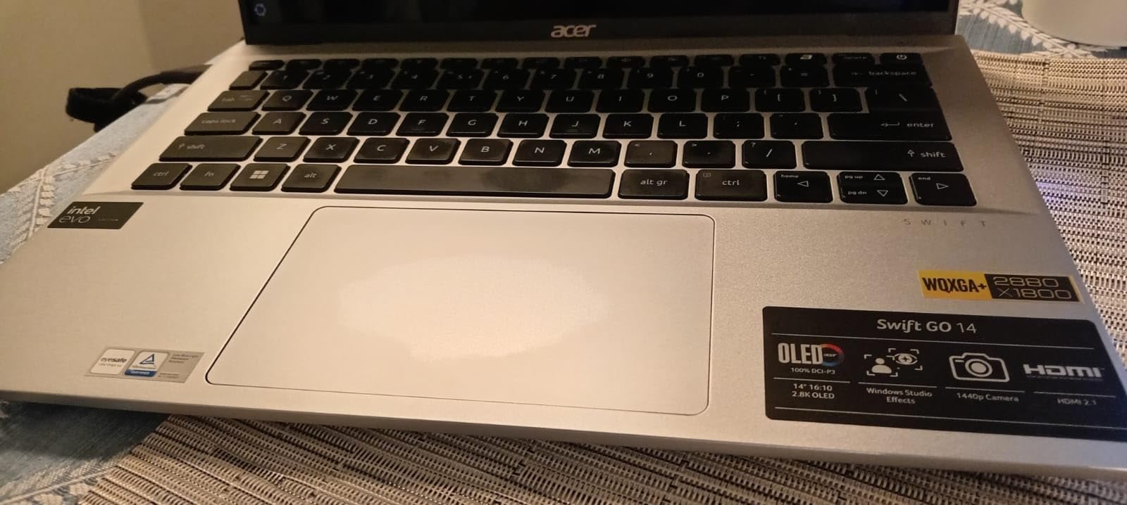 acer Swift Go 14 Intel Evo Thin & Light Laptop | 14