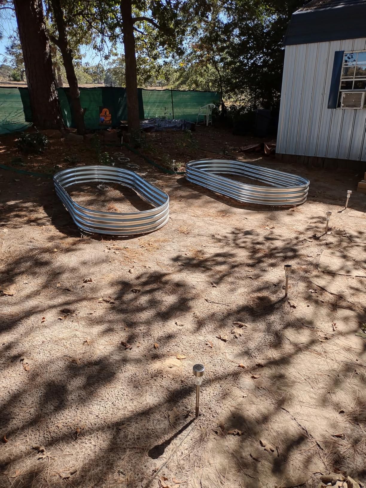 JERIA Raised Garden Bed, Galvanized Raised 2 Pcs 4x2x1ft Planter Boxes Outdoor with Easy Assembly, Large Garden Bed for Vegetables, Fruits, Flower - Customer Photo 1