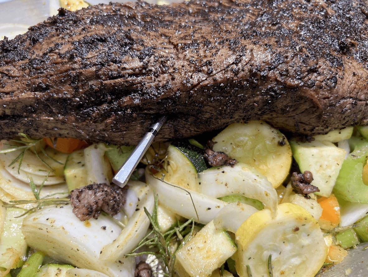 MEATER Pro: Smart Bluetooth Wireless Meat Thermometer Digital | 1000°F Heat Resistance | Long Range | Certified Accuracy | BBQ, Oven, Grill, Smoker, Air Fryer, Deep Fryer - Customer Photo 2