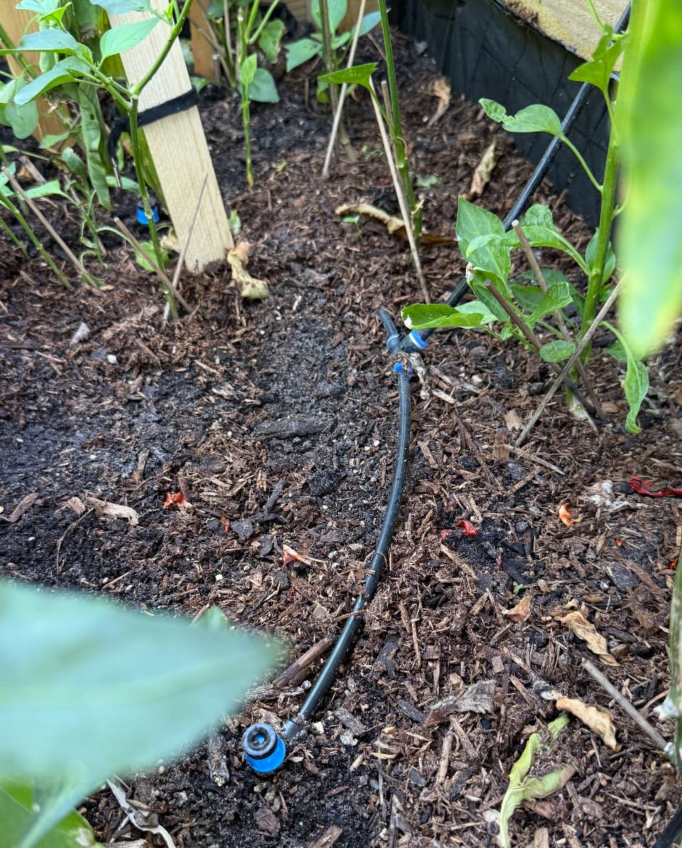 MIXC 230FT Quick-Connect Drip Irrigation System Kit, Automatic Garden Watering System with 1/4