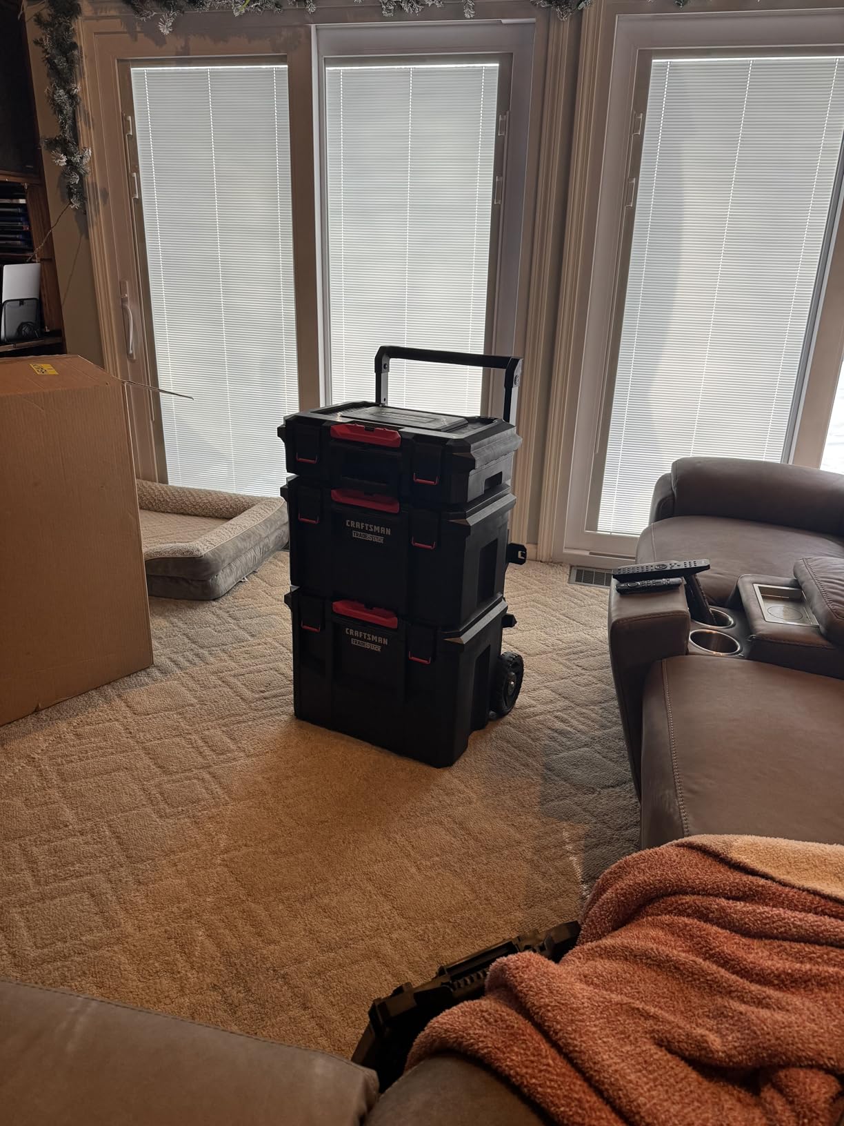 CRAFTSMAN TRADESTACK Rolling Tower - Modular Stacking Tool Storage System with Metal Latches and Heavy-Duty Construction - Customer Photo 1