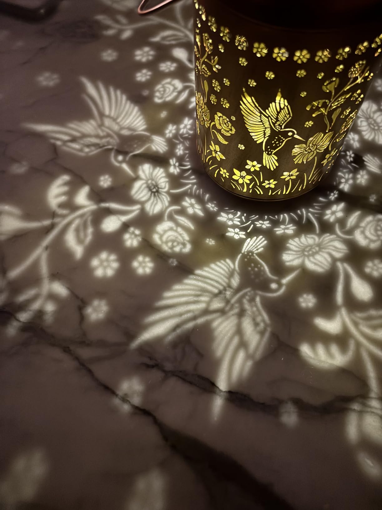 Solar Lanterns Outdoor Waterproof Hummingbird Garden Decor Gifts for Women Mom Grandma Hanging Solar Lights Metal Solar Decoration Outside for Yard, Patio, Backyard, Porch - Customer Photo 1