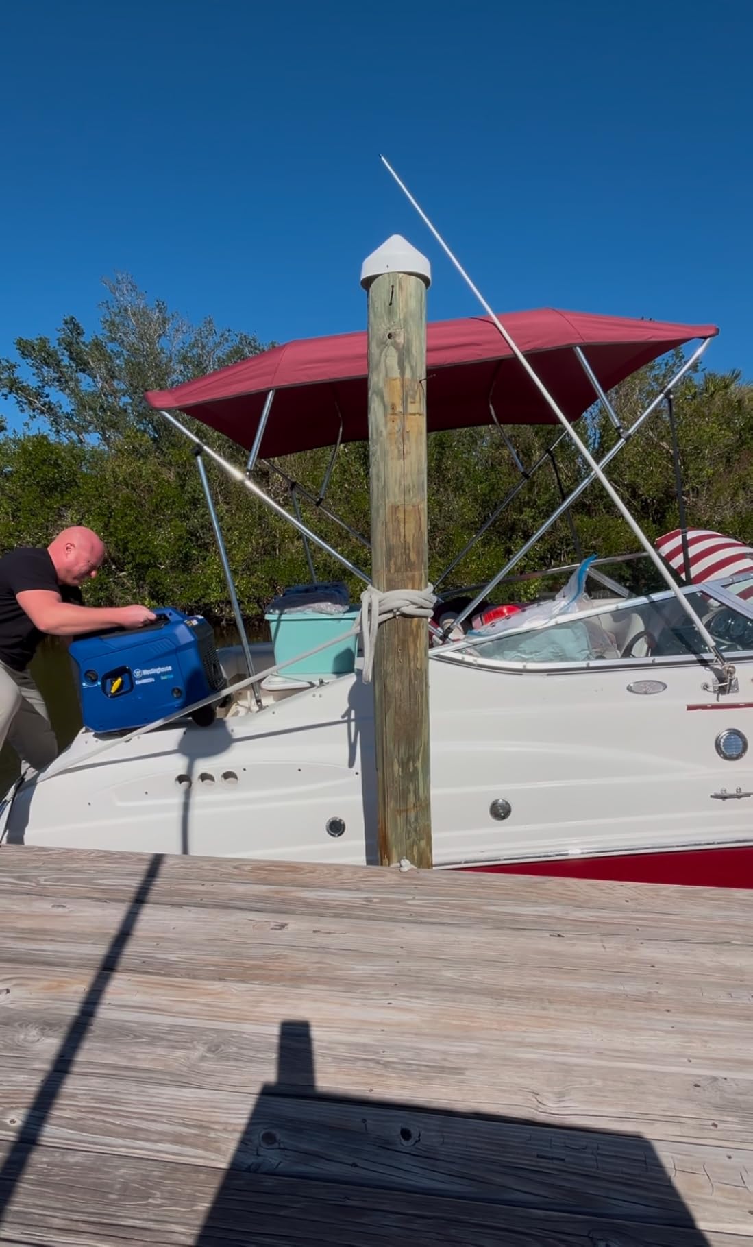 Westinghouse 4000 Peak Watt Super Quiet Dual Fuel Portable Inverter Generator, Remote Electric Start, Gas & Propane Powered, RV Ready, CO Sensor, Parallel Capable - Customer Photo 2