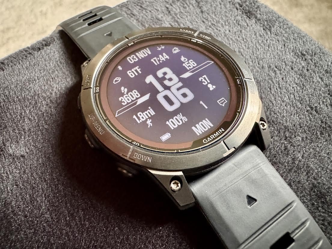 Garmin fēnix 7 Pro Sapphire Solar, Multisport GPS Smartwatch, Built-in Flashlight, Solar Charging Capability, Black, 47 mm (Renewed) - Customer Photo 1