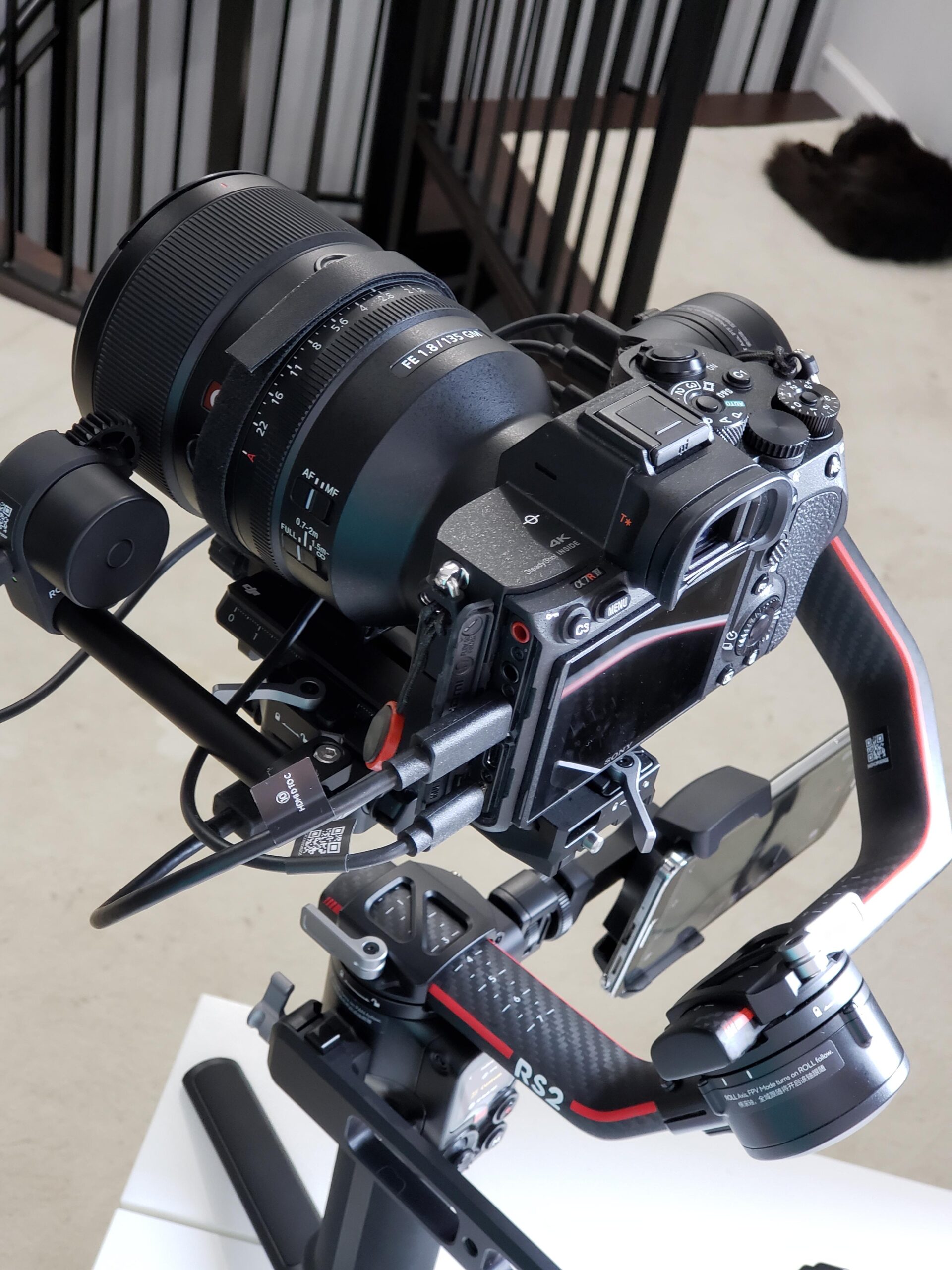 DJI RS 4 Pro Combo, 3-Axis Gimbal Stabilizer for Cameras for DSLR & Cinema Camera Stabilizer Canon/Sony/Panasonic/Nikon/Fujifilm, Native Vertical Shooting, 4.5kg/10lbs Payload, Camera Gimbal - Customer Photo 2