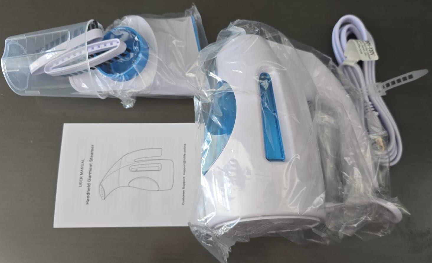 HiLIFE Upgraded Steamer for Clothes, Handheld Portable Design, 1100W Powerful Steam, 300ml Larger Tank & No Leak Design, 30S Fast Heat-up, Quick Wrinkle Remover, Compact Size for Travel, ONLY 120V - Customer Photo 1