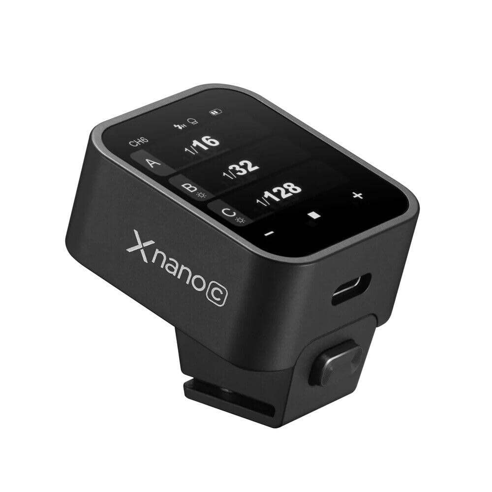 Godox X3C X3-C TTL Wireless Flash Trigger for Canon Camera, 2.4G Wireless Touchscreen Flash Transmitter, Support TTL Auto/Manual/Multi Flash, Built-in Lithium Battery, High-Definit OLED Screen customer photo 1