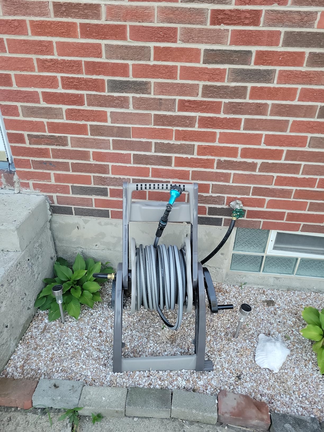 AGrAdi 175 ft. Hosemobile Hose Reel Cart (Color : Taupe) - Customer Photo 2