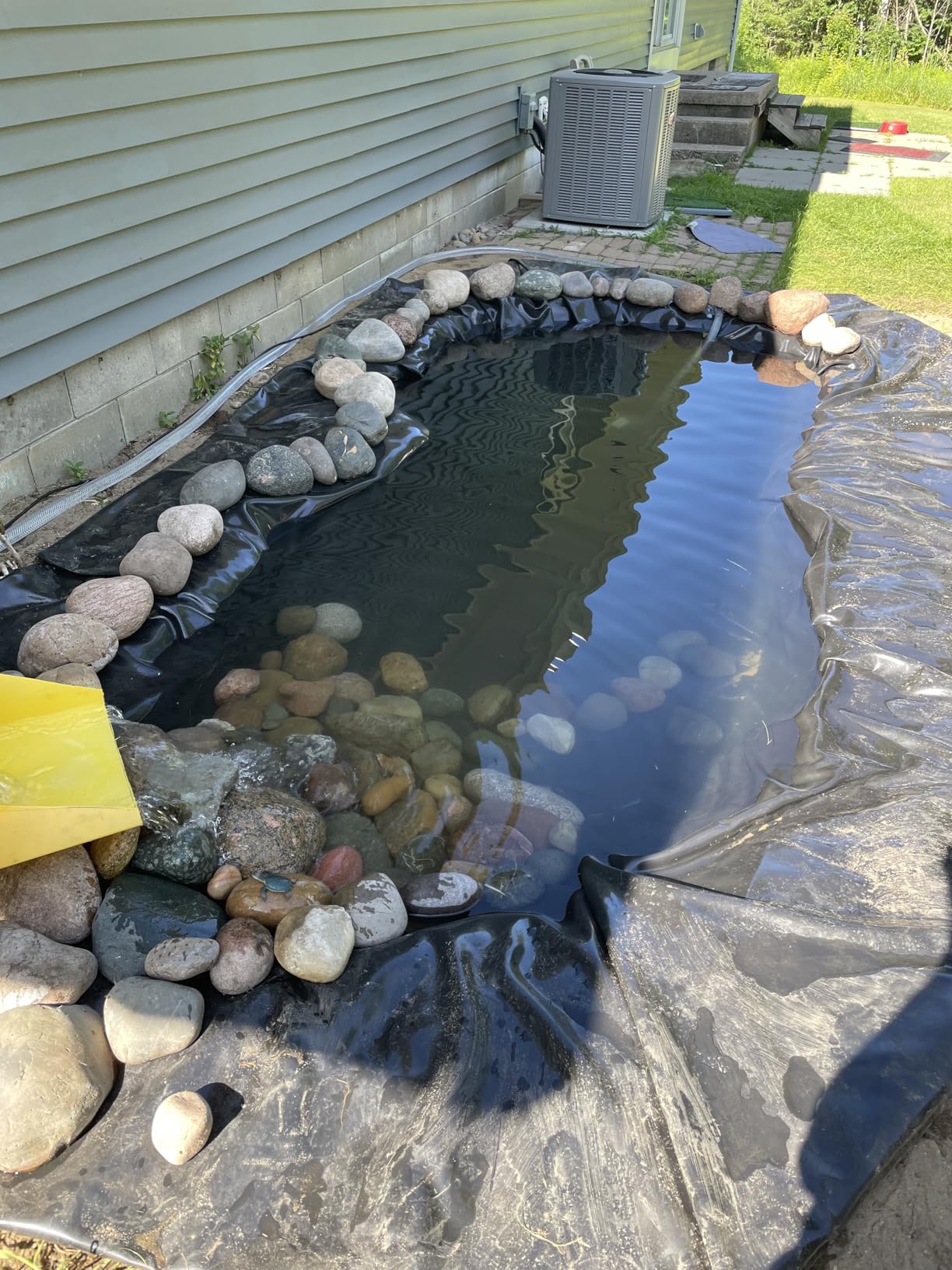 1600GPH Pond Pump for Outdoor Ponds and Water Garden 180 Adjustable Flow Direction - Customer Photo 2