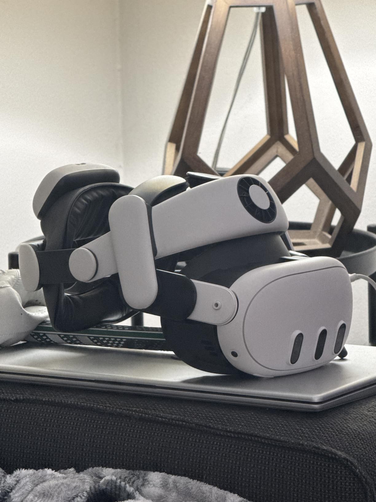 BOBOVR S3 Pro Battery Strap Accessories,Head Air Cooling System and 10000mah Hot-swappable Battery Pack,Compatible with Meta Quest 3/Quest 3S - Customer Photo 1