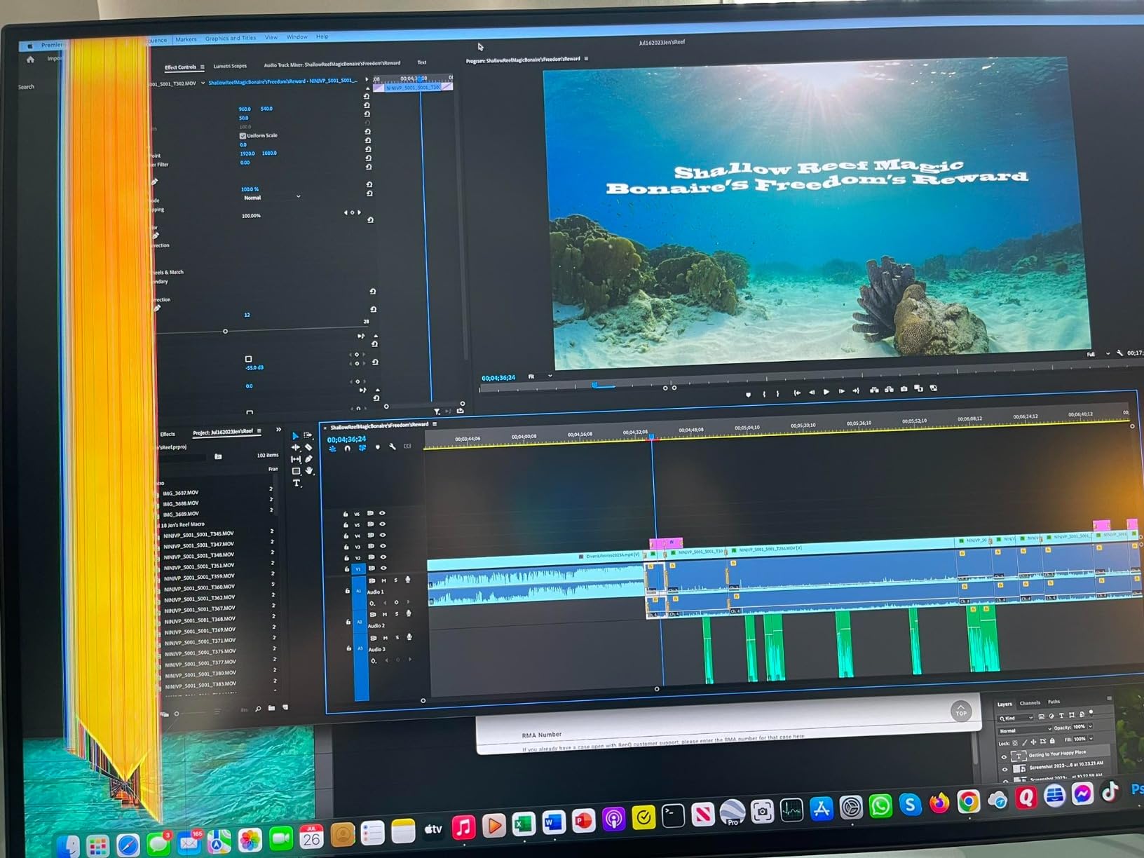 BenQ PD3225U 32 Inch 4K IPS Black UHD Thunderbolt Monitor for MacBook, AQCOLOR, 98% P3, 100% sRGB & Rec.709, DeltaE ≤2, Uniformity, Factory Calibration, USB-C 85W, USB Hub, Daisy Chain, KVM Switch customer photo 2