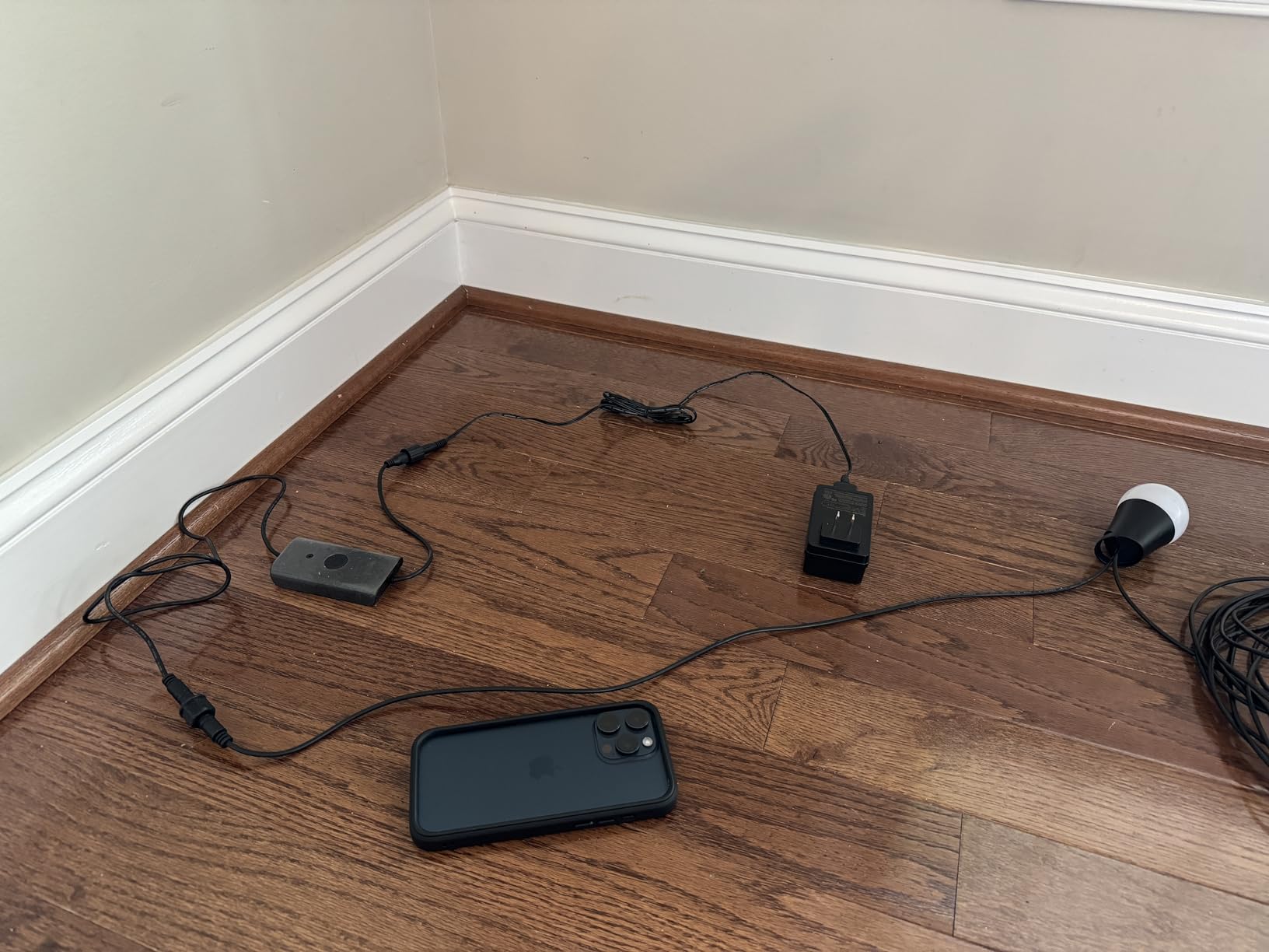 Govee Smart Outdoor String Lights 2, 144ft Outdoor Lights with Dimmable Warm White LED Bulbs, 47 Scene Modes for Patio, Backyard, Balcony, IP65 Waterproof, Works with Alexa, App Control - Customer Photo 5