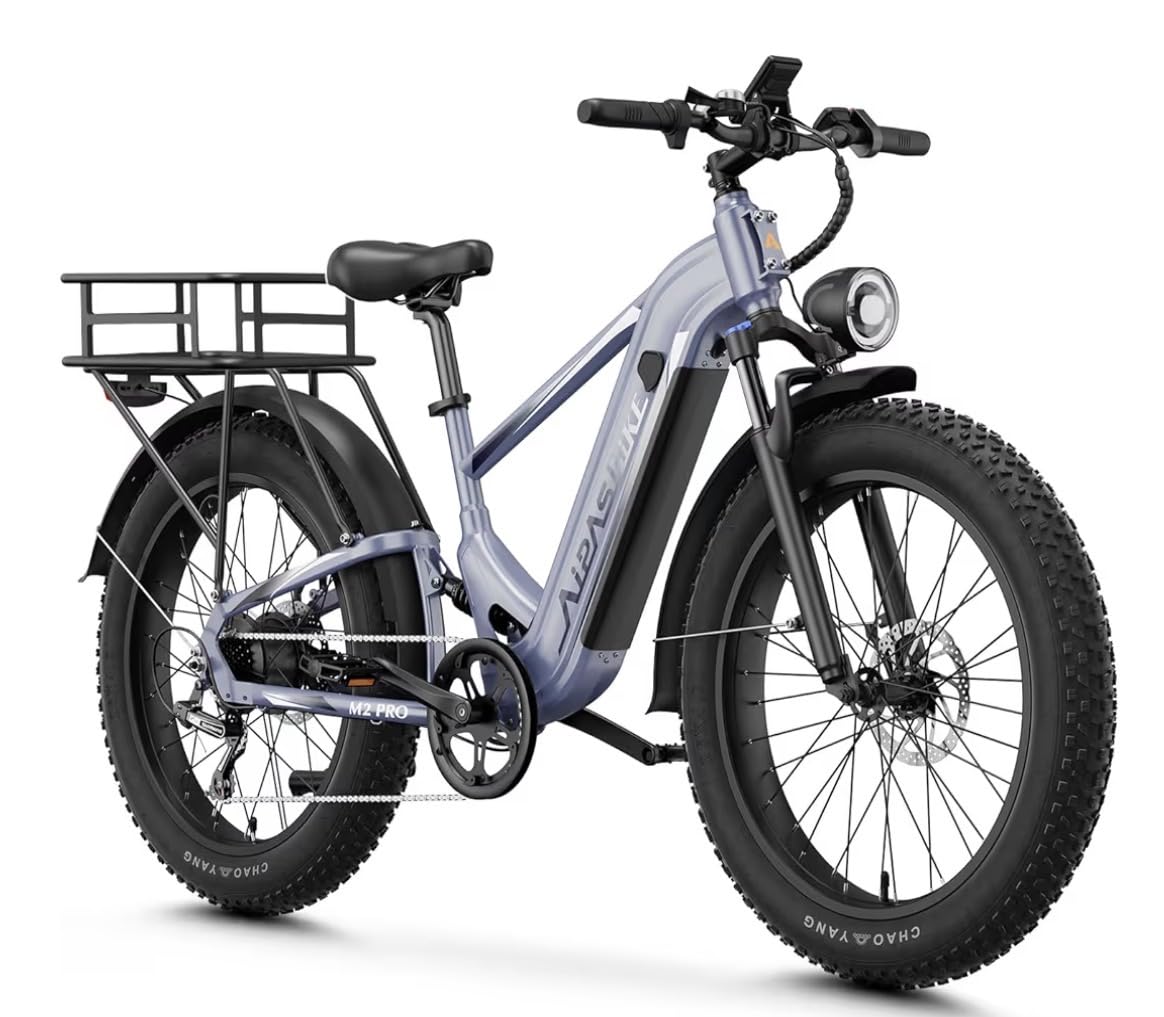 LEONX M2 Pro Electric Bike,1800W Motor Electric Bike for Adults, 26'' x 4.0'' Fat Tire Ebike with 48V 17.5AH Battery, 36MPH 85Miles Long Range Electric Mountain Bike, Up to 110 Nm - Customer Photo 1
