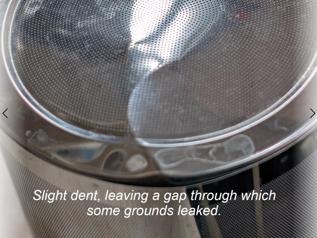 Zulay Kitchen 1 Gallon Cold Brew Coffee Maker – Thick Glass Pitcher with Stainless Steel Filter, Lid & Spout – Large Mason Jar Container Dispenser - Iced Coffee & Sun Tea Brewer for Fridge – Silver - Customer Photo 2