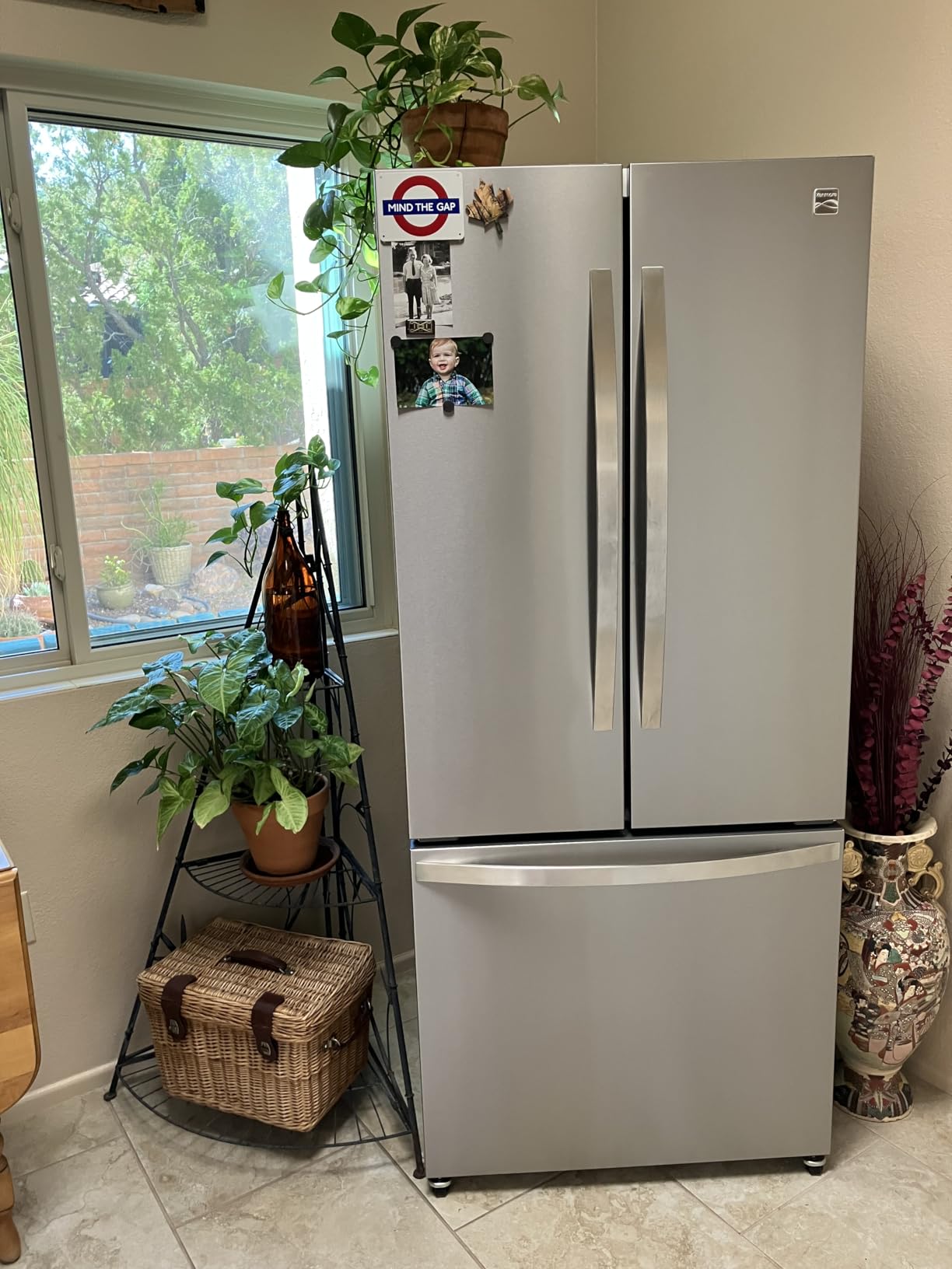 Kenmore 4675525 30' French Door Refrigerator with Freezer - Accela Chill, Ice Maker, Adjustable Glass Shelves, ENERGY STAR Certified, 17.5 cu. ft. Capacity - Fingerprint Resistant Stainless Steel - Customer Photo 1