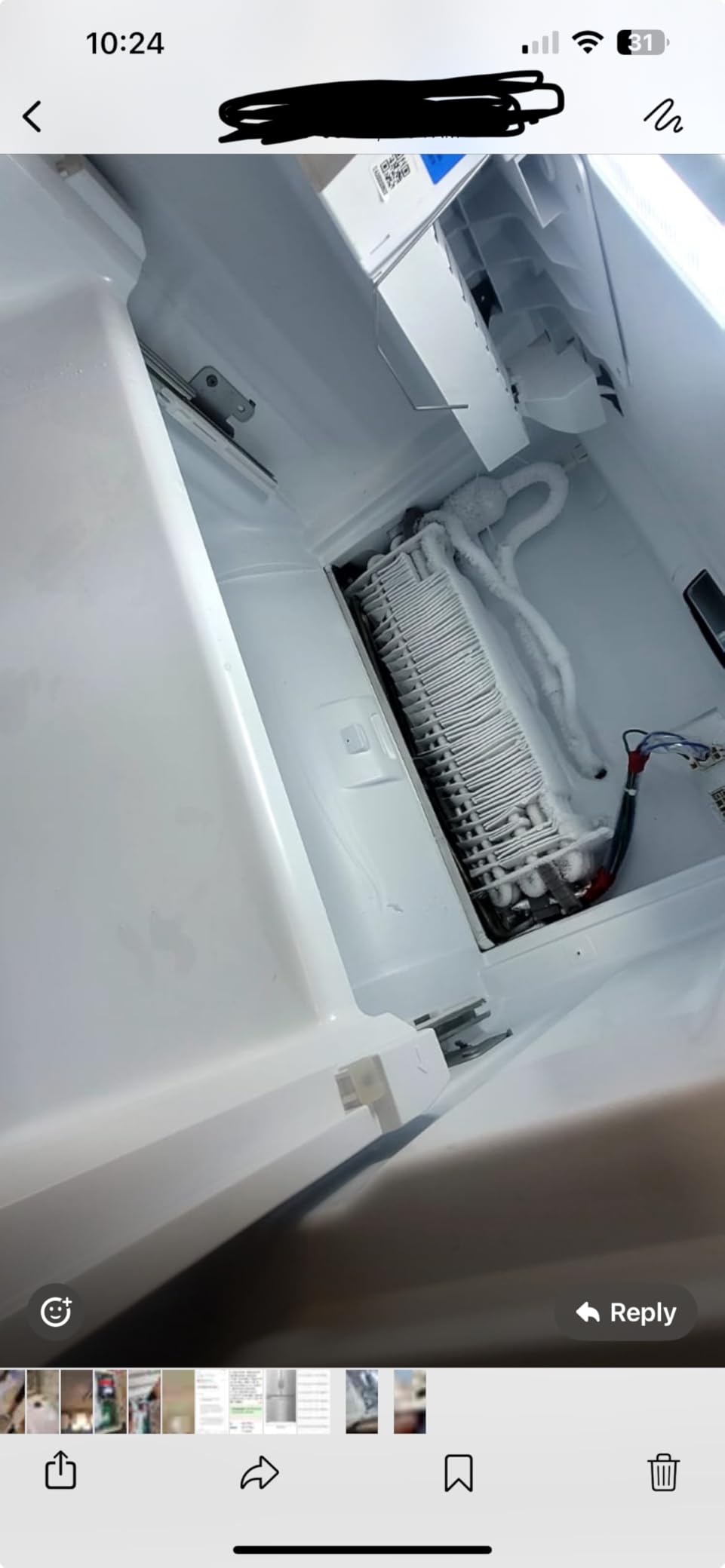 Kenmore 4675525 30' French Door Refrigerator with Freezer - Accela Chill, Ice Maker, Adjustable Glass Shelves, ENERGY STAR Certified, 17.5 cu. ft. Capacity - Fingerprint Resistant Stainless Steel - Customer Photo 2