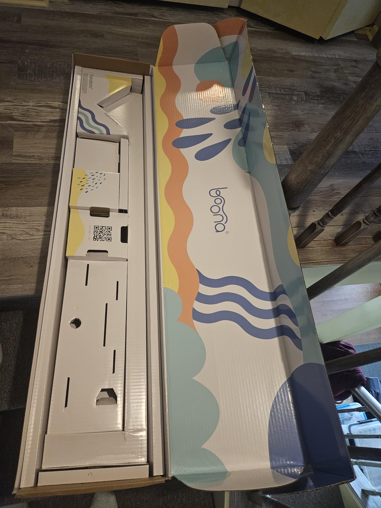 BOONA Original Tandem Shower as Seen on Shark Tank | Dual Shower Head for Couples | Spa-Like Water Pressure, Rainfall & Swedish Massage Settings | Easy Install, Midnight Black - Customer Photo 2