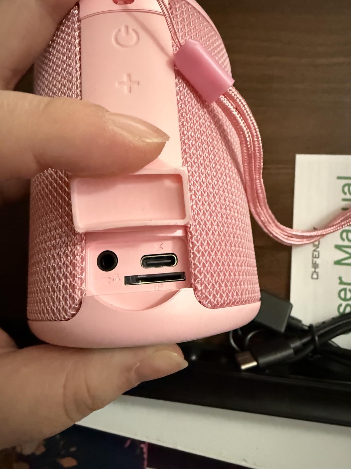 Portable Bluetooth Speaker Valentines Gifts For Him: Powerful Crystal Clear Sound/Romantic Light/IPX5 Waterproof/All Day Playtime/BT 5.3/TWS Paring,Small Wireless Speaker for Outdoor|Travel|Date Night - Customer Photo 1