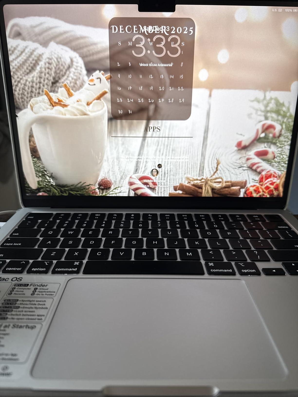 2024 MacBook Air 13-inch Laptop with M3 chip: Built for Apple Intelligence, 13.6-inch Liquid Retina Display, 16GB Unified Memory, 512GB SSD Storage, Backlit Keyboard, Touch ID; Starlight - Customer Photo 1