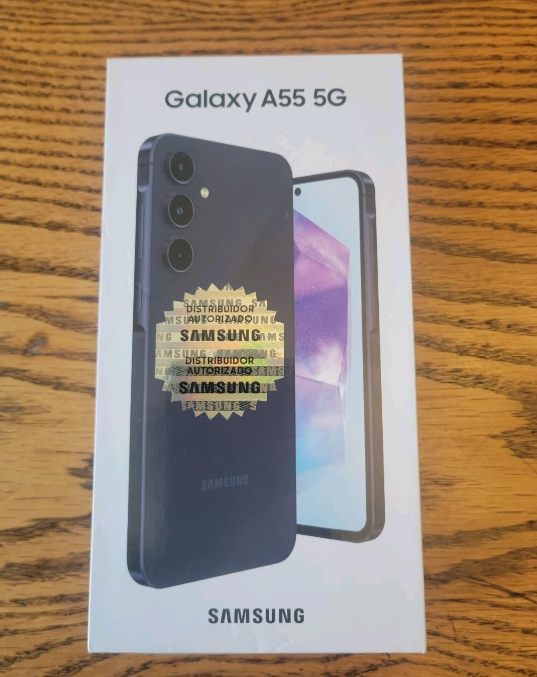 Samsung Galaxy A55 5G A556E 256GB Dual-SIM GSM Unlocked Android Smartphone (Latin Variant/US Compatible LTE) - Awesome Navy - Customer Photo 2