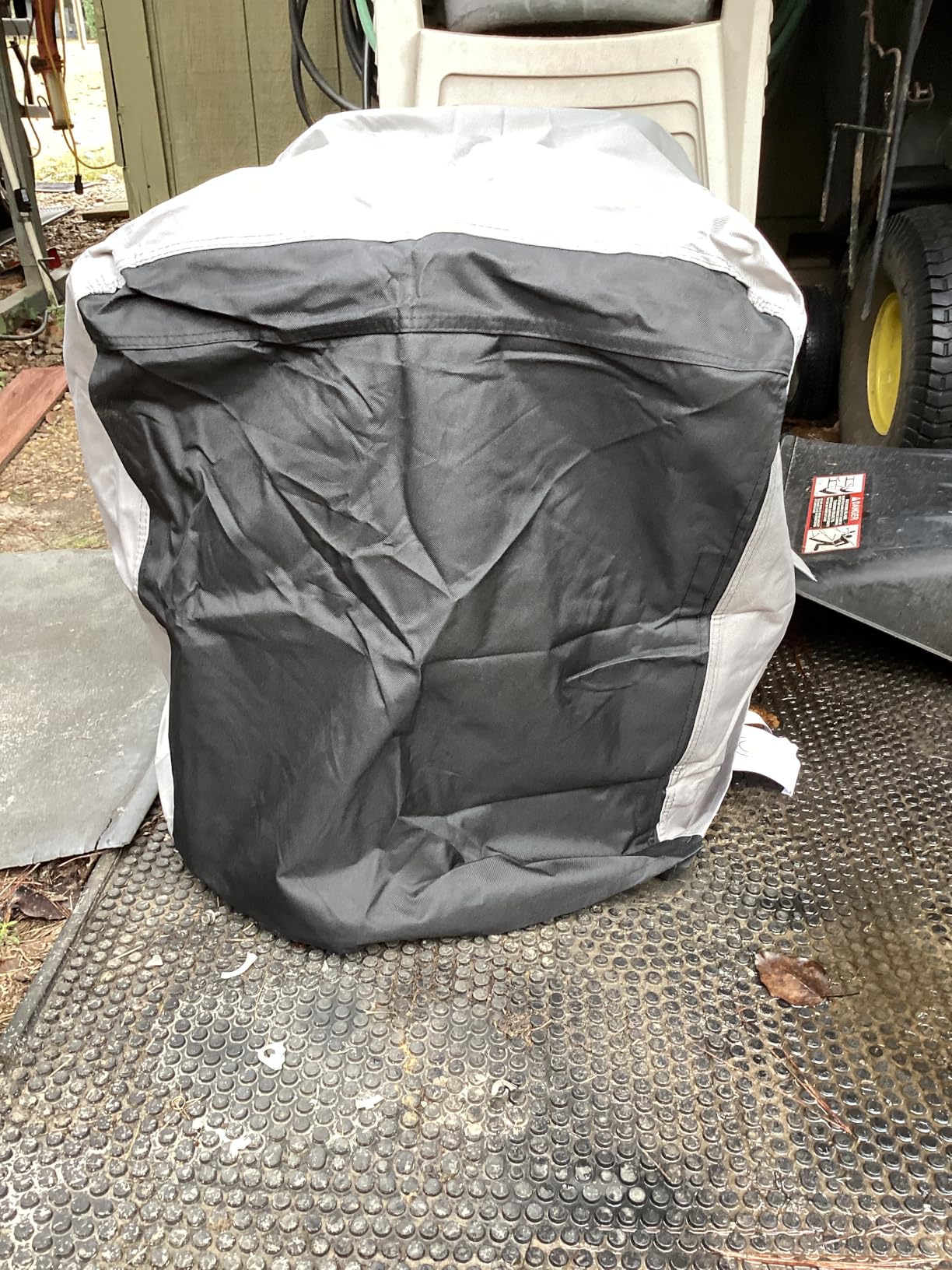 Porch Shield Generator Covers Running - Heavy Duty Waterproof Generator Rain Tent Shelter for 3500w-12000w - Customer Photo 1