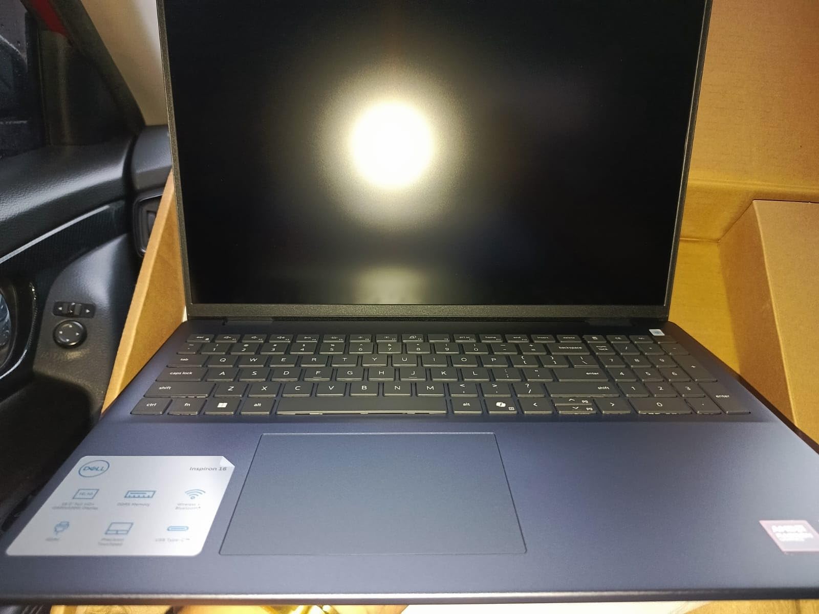 Dell Inspiron 16 5645 Laptop - 16.0 16:10 FHD+ (1920 x 1200) Display, AMD Ryzen 7-8840U, 16GB DDR5 RAM, 1TB SSD, AMD Radeon Graphics, Windows 11 Home, Onsite & Migrate Services - Midnight Blue - Customer Photo 2