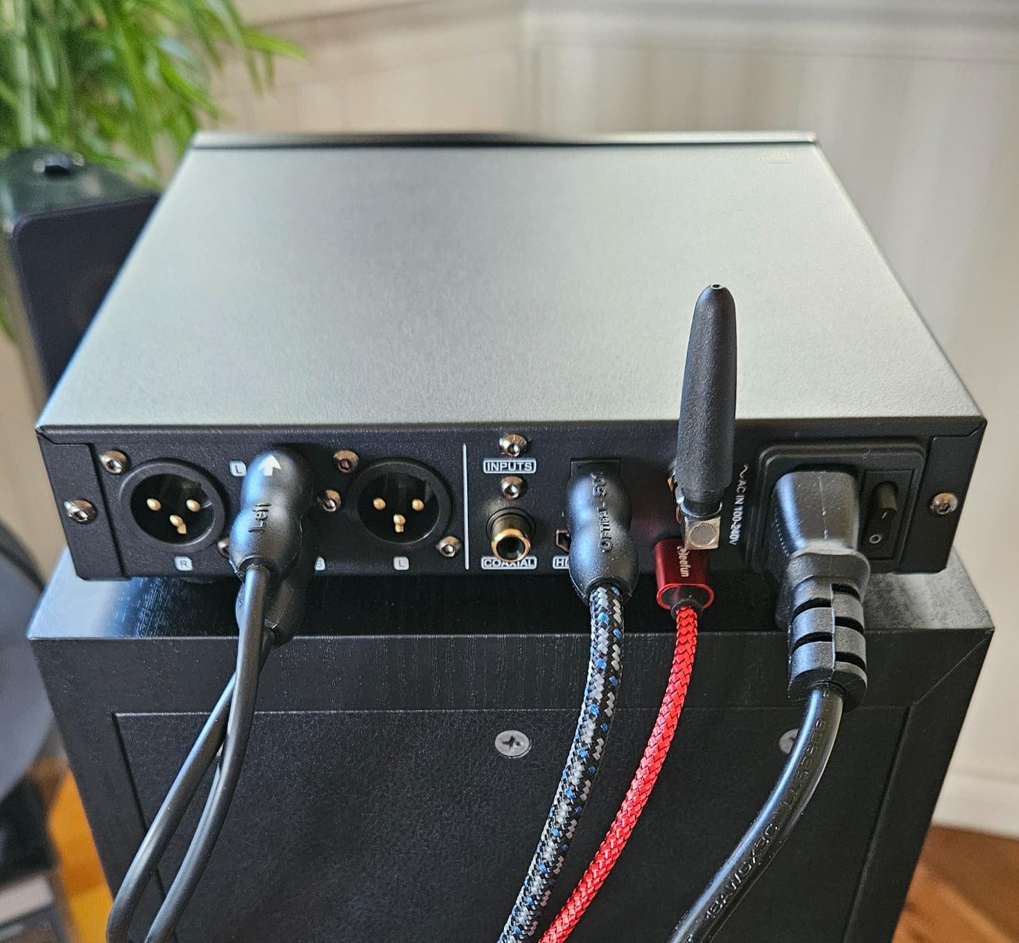 SMSL DO100 PRO HiFi Balanced DAC with 2X ES9039Q2M & XMOS XU316, 768kHz/DSD512 USB Audio MQA Decoder Preamp, Bluetooth 5.1/Opt/Coax/HDMI ARC Input, RCA/XLR Digital-Analog Converter for PS5/Amp - Customer Photo 1