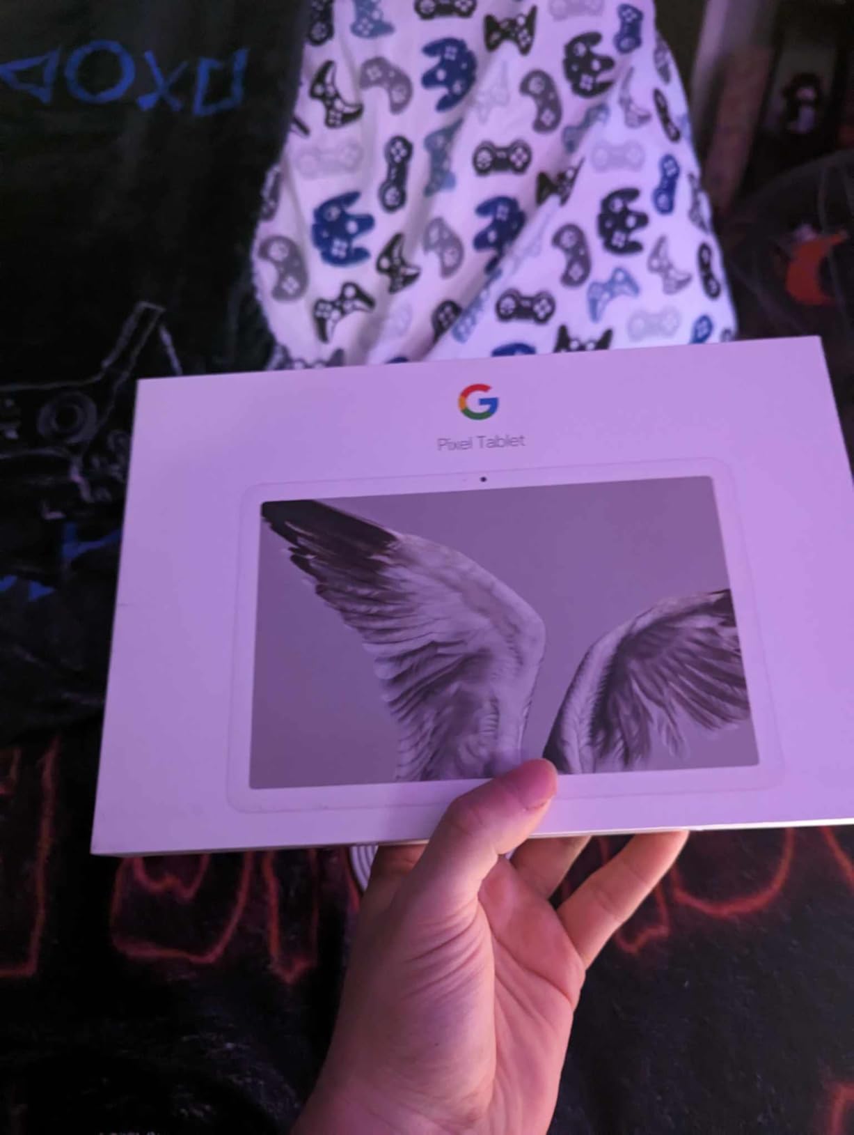 Google Pixel Tablet - Android Tablet with 11-Inch Screen and Extra-Long Battery Life - Porcelain - 8 GB RAM - 128 GB - Customer Photo 1