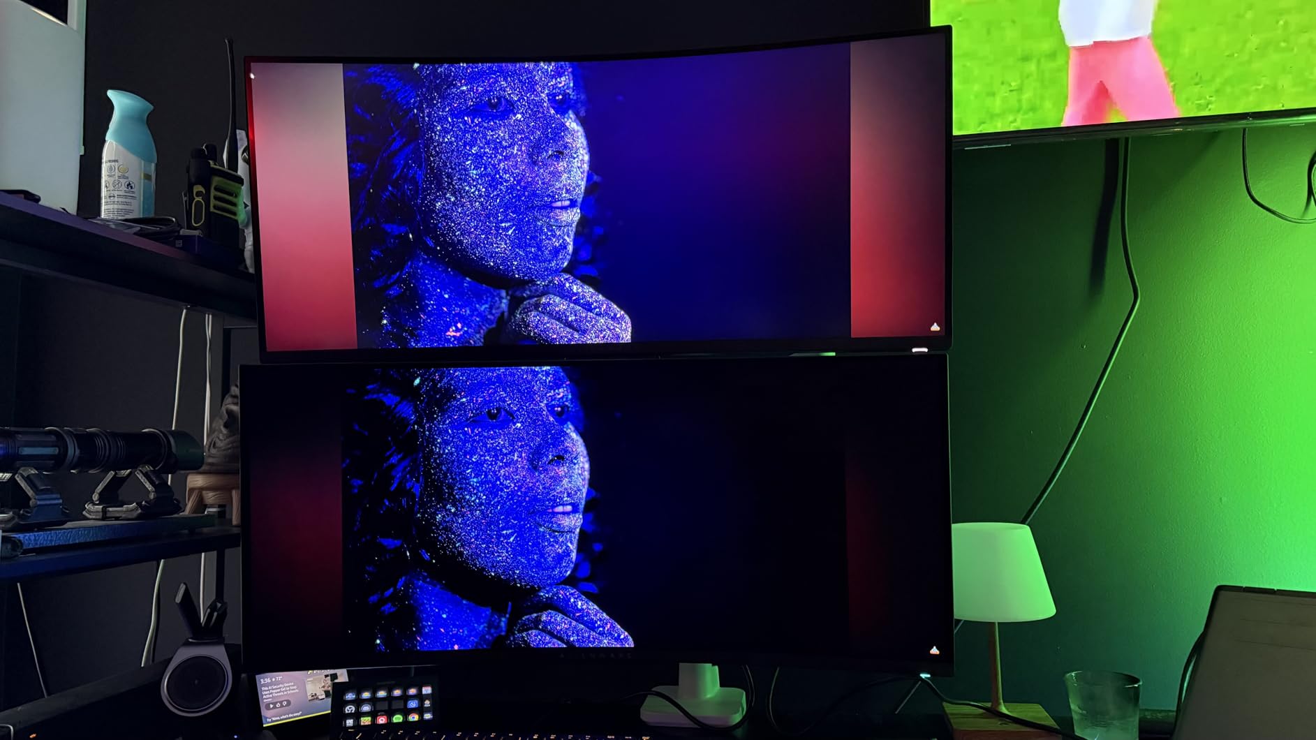 Alienware AW2725DF OLED Gaming Monitor - 26.7-inch Quantom-Dot WQHD (2560x1440) 360Hz 0.03Ms Display, AMD FreeSync Premium Pro, HDMI/DP/USB 3.2 Gen1, Height/Tilt/Swivel/Pivot Adjustability - Black - Customer Photo 4