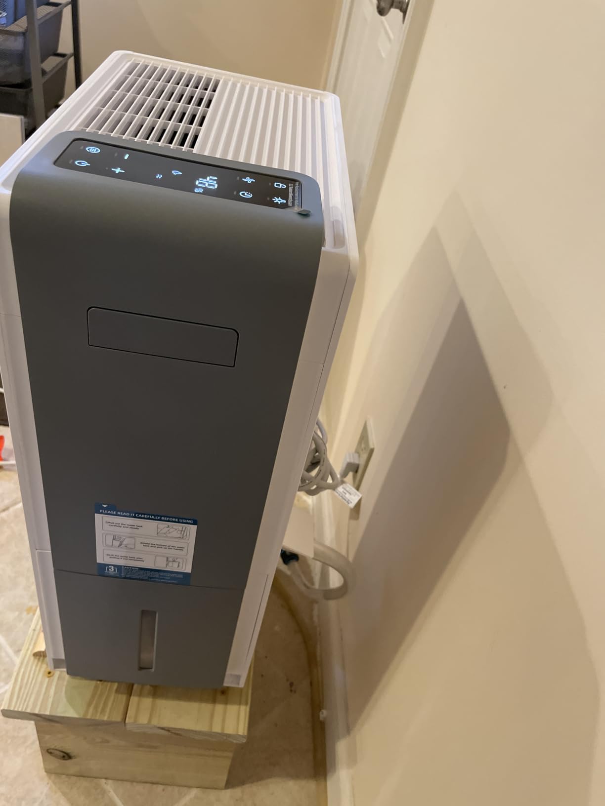 4500 Sq.Ft Most Efficient Energy Star 2025 Dehumidifier,AEOCKY Max 80 Pint/Day Smart Compressor Dehumidifier with Drain Hose, Intelligent Humidistat,for Basement,Bedroom,Home,Bathroom - Customer Photo 1