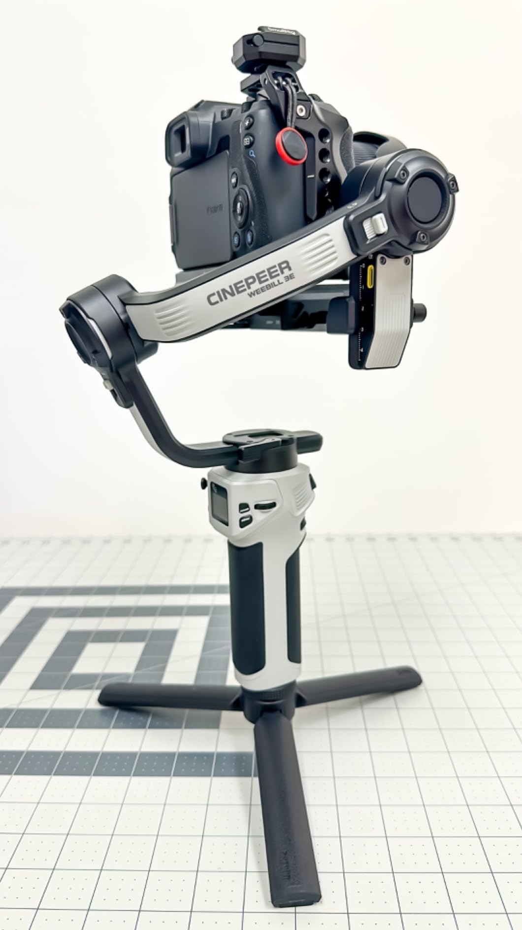 ZHIYUN CINEPEER Weebill 3E, 3-Axis Lightweight Gimbal Stabilizer for DSLR & Mirrorless Camera Canon/Sony/Panasonic/Nikon, 3KG Payload, Native Vertical Shooting, Bluetooth Shutter Control - Customer Photo 2