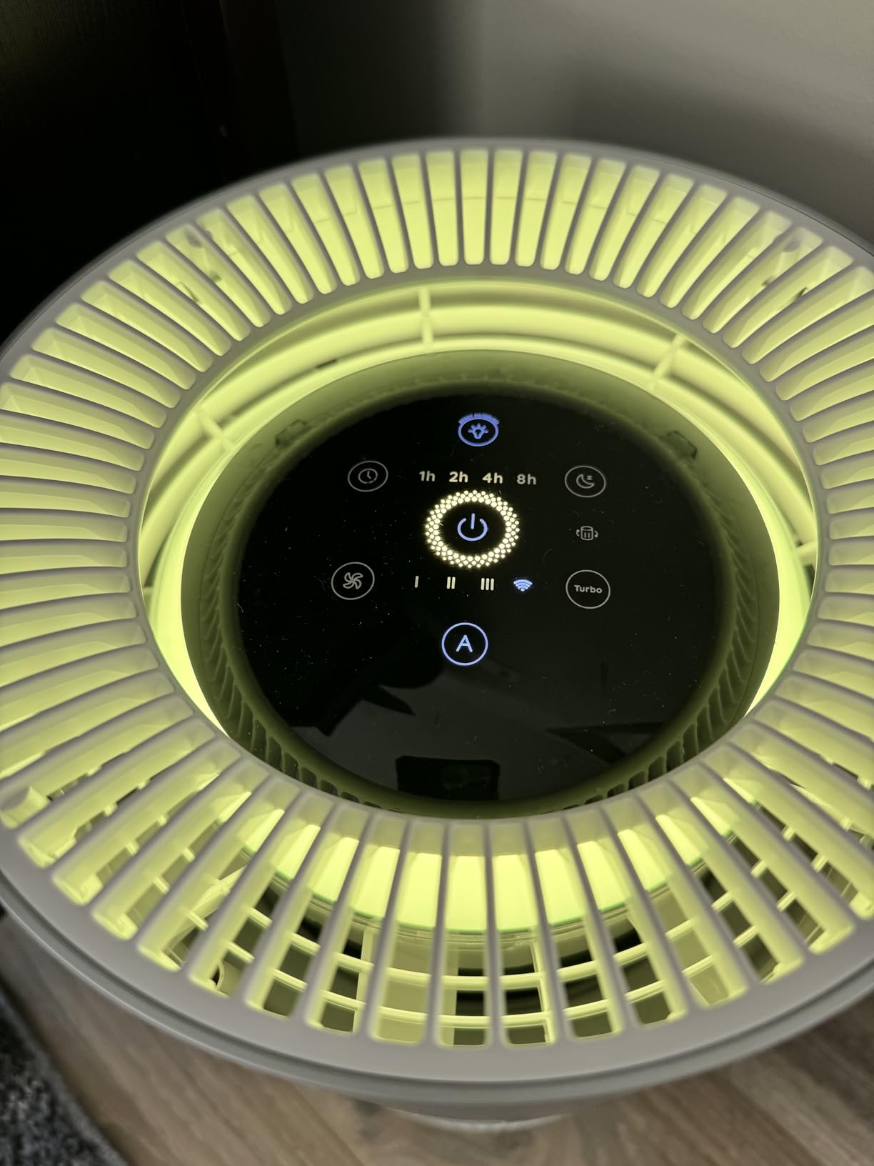 GoveeLife Air Purifiers for Home, Smart Air Purifier for Large Rooms with App & Alexa Control, Covers up to 1162ft², Air Quality Monitor, PM2.5 Sensor Air Purifier for Pet Hair, Pollen, Dust, Smoke - Customer Photo 1