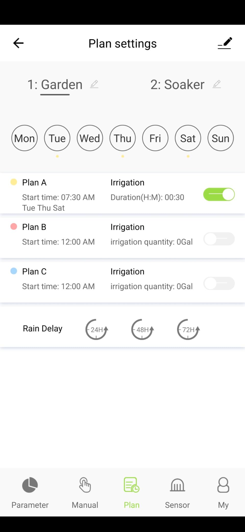RAINPOINT WiFi Water Timer with Brass Inlet & Outlet，2 Zone WiFi Hose Timer for Lawn,WiFi Sprinkler Controller via APP/Voice Control,Automatic Watering System by Time/Weather/Quantity/Soil Moisture - Customer Photo 2