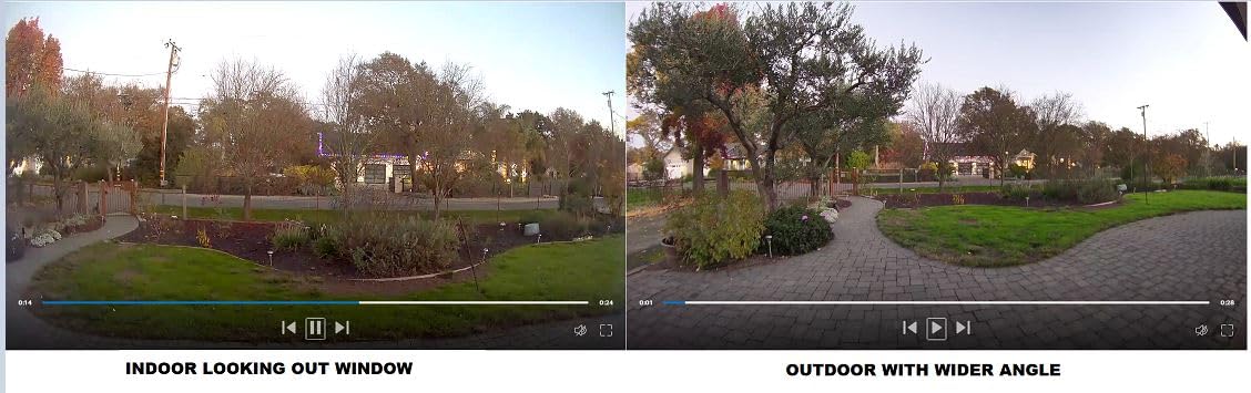 Ring Outdoor Cam Plus, Battery (newest model), Home or business security, Wide-Angle 2K Video with Ring Vision, Low-Light Sight for full-color night vision, Mount-Anywhere Versatility, White - Customer Photo 2