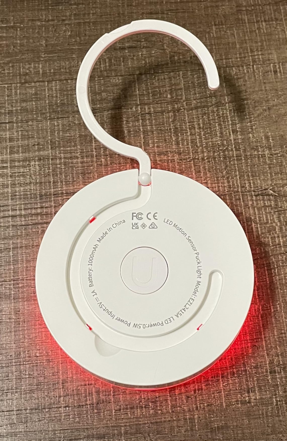 EZVALO 6-Pack Under Cabinet Lighting, Rechargeable Motion Sensor Puck Light with Remote, 3 Color Temps &12 RGB Colors, Magnetic Stick on Light, Dimmable Under Counter Light for Kitchen, Home Decor - Customer Photo 2