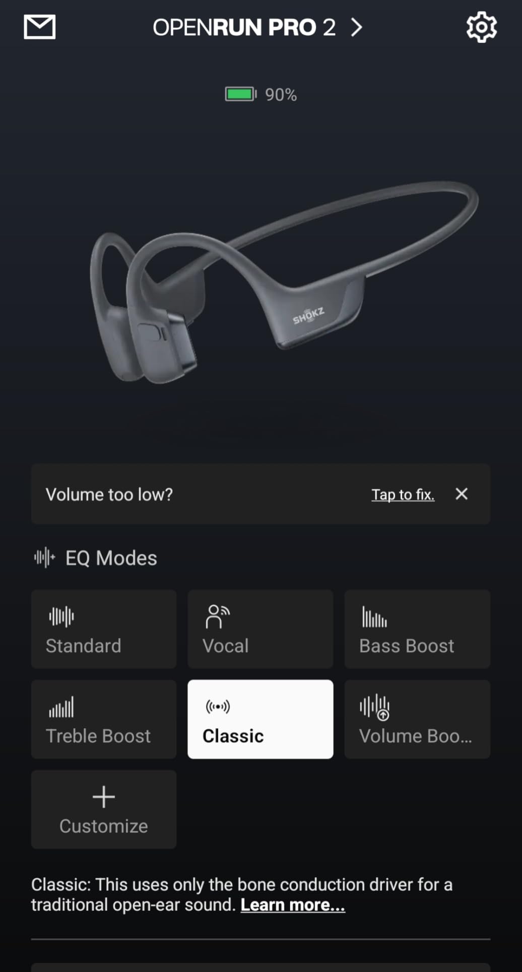 SHOKZ New OpenRun Pro 2 - Bone Conduction Headphones, Open-Ear Bluetooth Wireless Sport Earphones for Running, Workouts - Sweat Resistant, Secure Comfortable Fit - Deep Bass, Smart Mic, Reflective Strip - Customer Photo 2