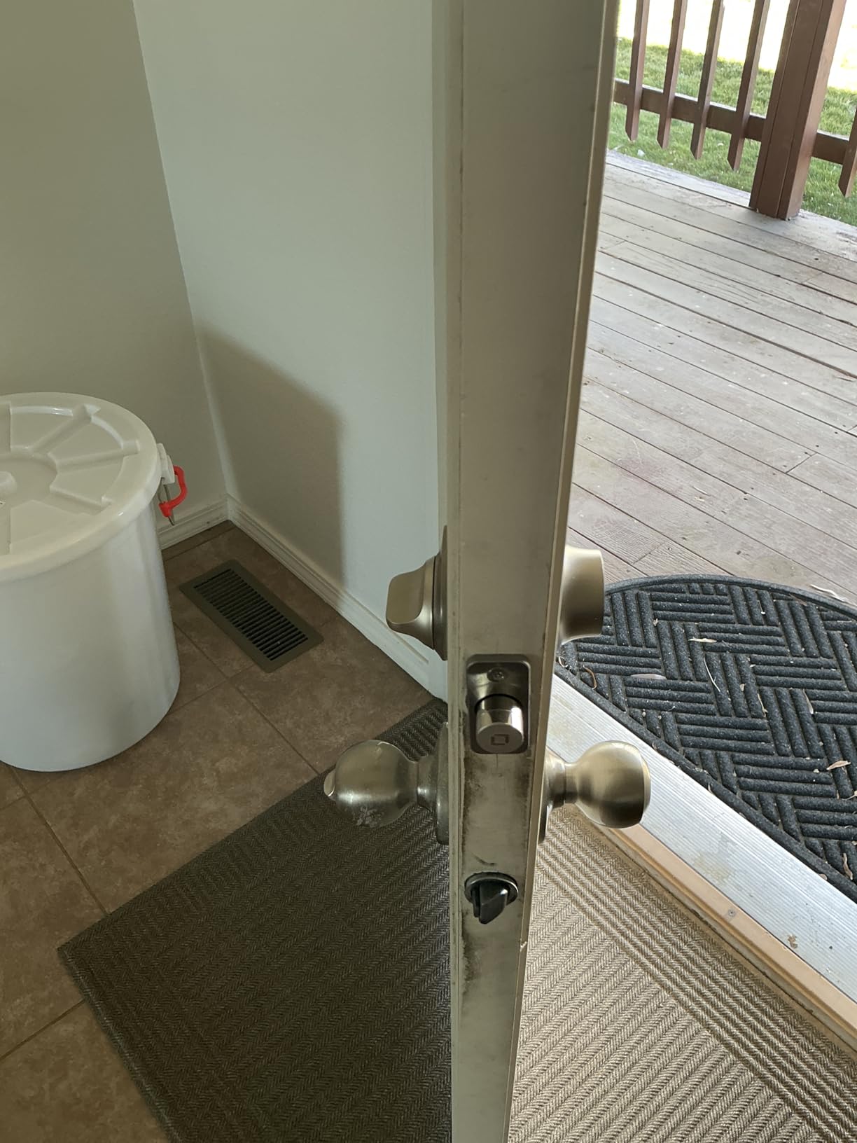 Level Smart Lock+ WiFi Deadbolt - World's Smallest Smart Lock - Apple Home Key & Voice Control - Matte Black - Customer Photo 2