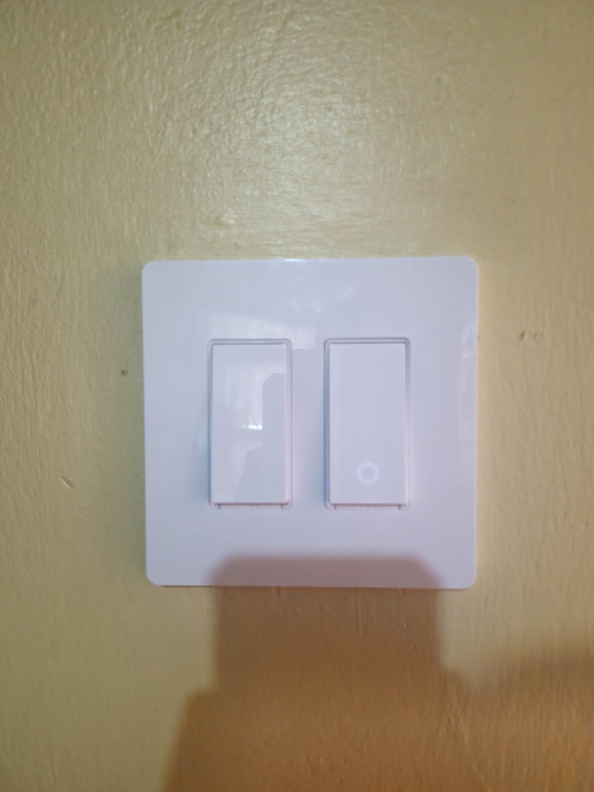 Kasa Smart Switch 2-Gang HS200-2, Single Pole,Neutral Wire Required, 2.4GHz Wi-Fi Light Switch Compatible with Alexa and Google Home, UL Certified, No Hub Required, White - Customer Photo 1