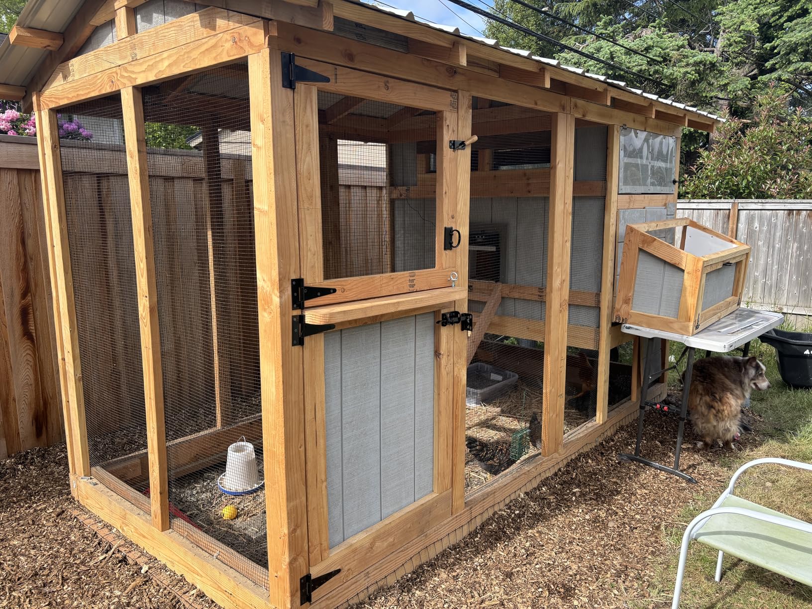 DOVAMAN 12-Inch Dual-Bevel Miter Saw, Compound Sliding Miter Saw, Ambidextrous Operation, 3800RPM, 4.2 x 13in Cutting Capacity, Laser Guide, 0-45° Bevel & Miter Cut, 9 Positive Stops, 15-Amp Corded - Customer Photo 4